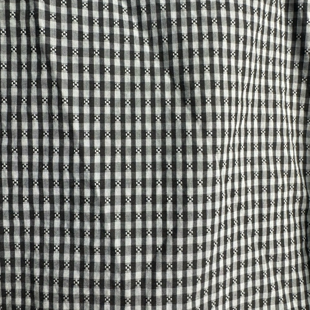 Hugo Boss Men's Regular Fit Lorenzo Button Down Shirt Black and Gray Size XL - Picture 7 of 8